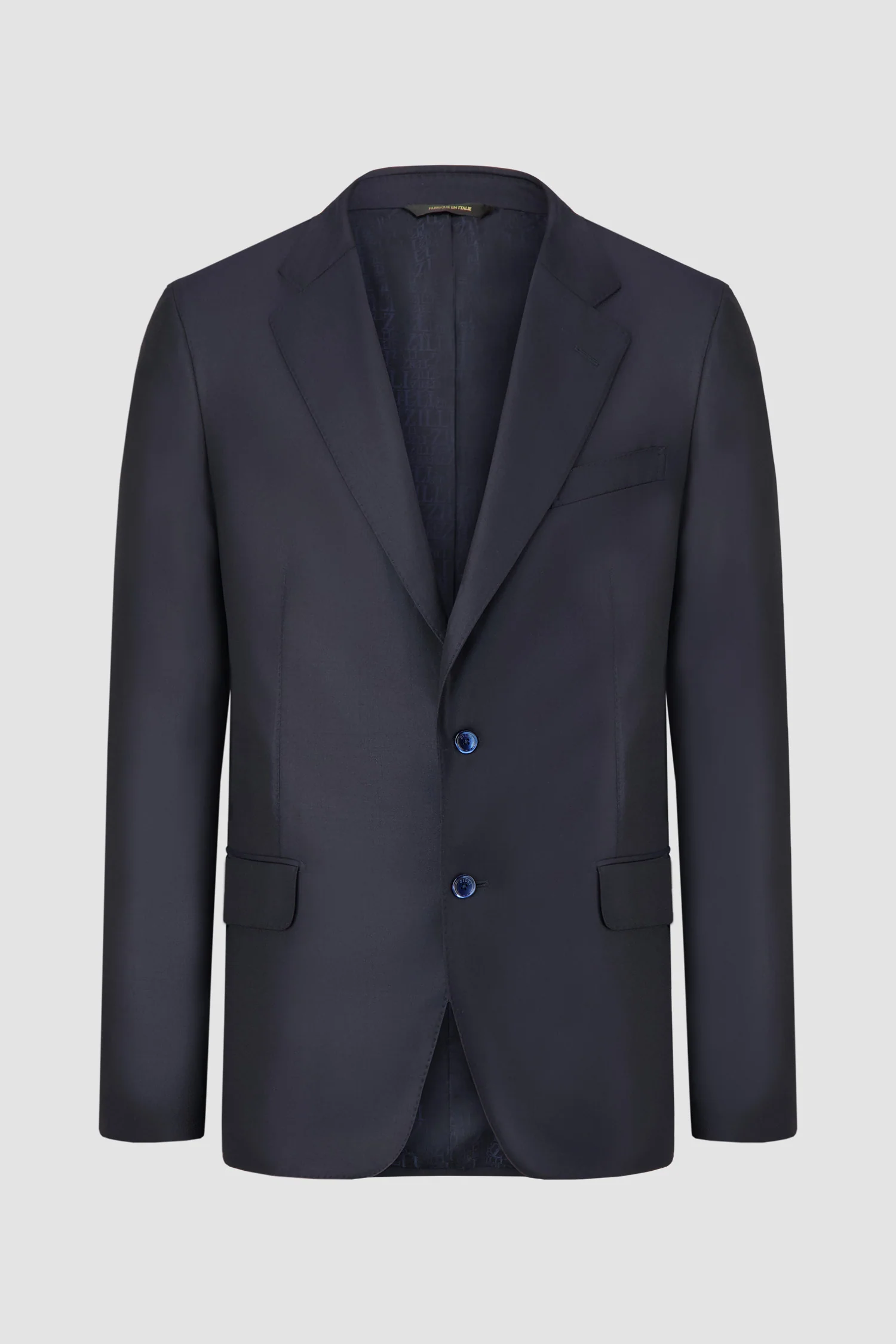 Zilli Navy Paris Whole Lined Suit - Image 2