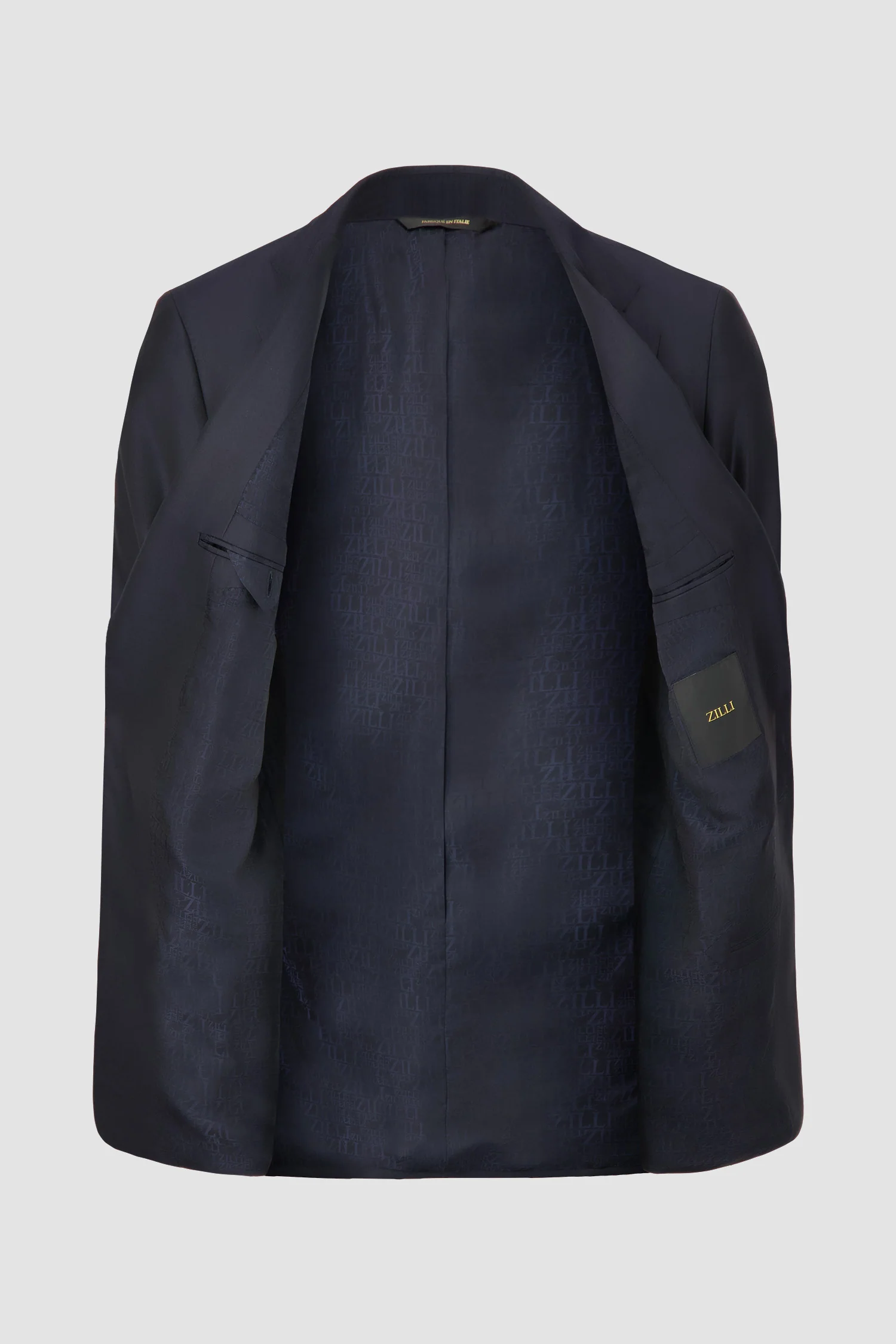 Zilli Navy Paris Whole Lined Suit - Image 4