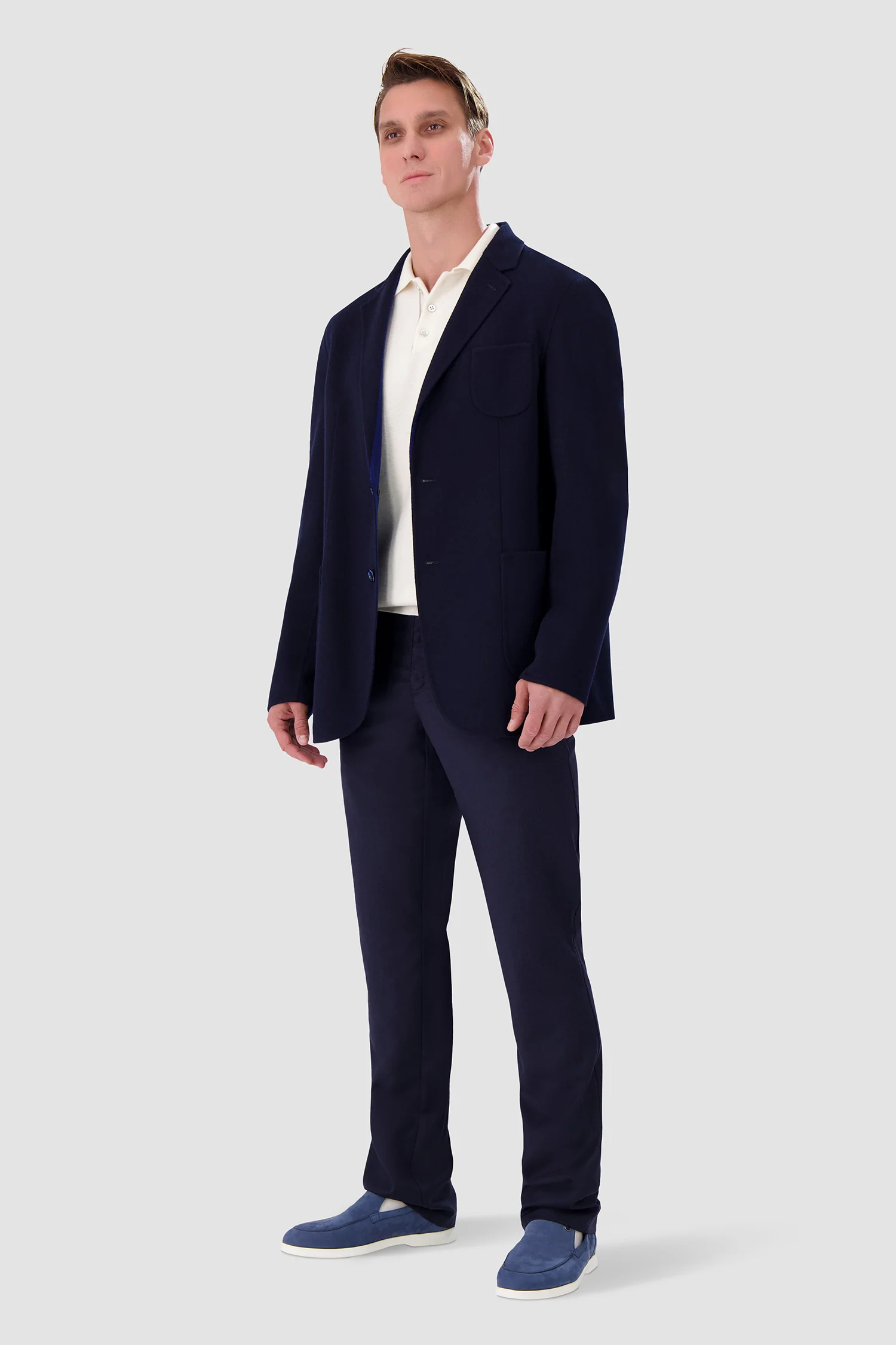 Zilli Navy Unlined Blazer - Image 7
