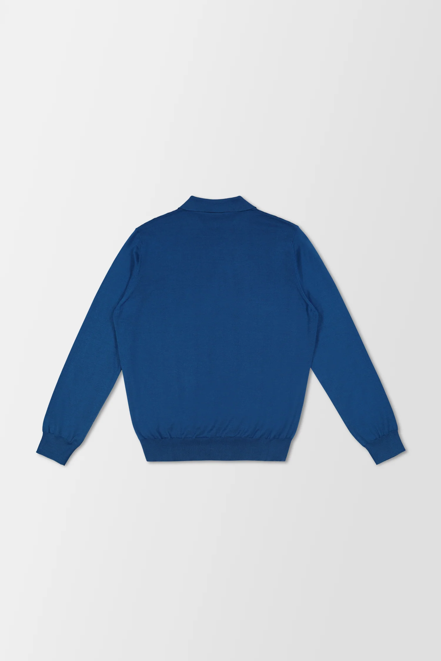 Zilli Petroleum Blue Lova Zip Polo Sweater - Image 2