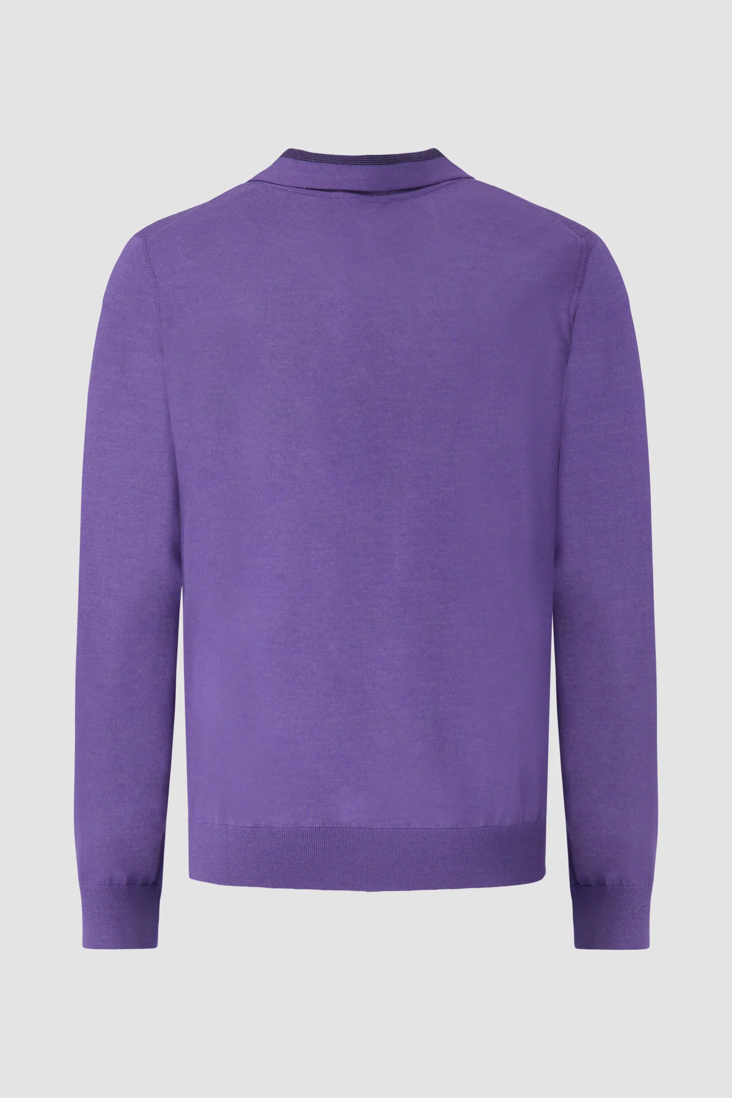Zilli Purple Zipped Collar Sweater - Image 3