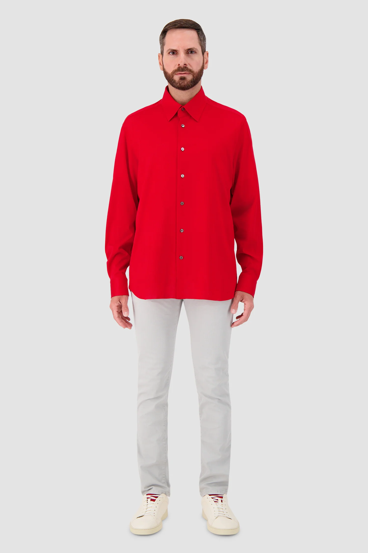 Zilli Red Classic Shirt - Image 3