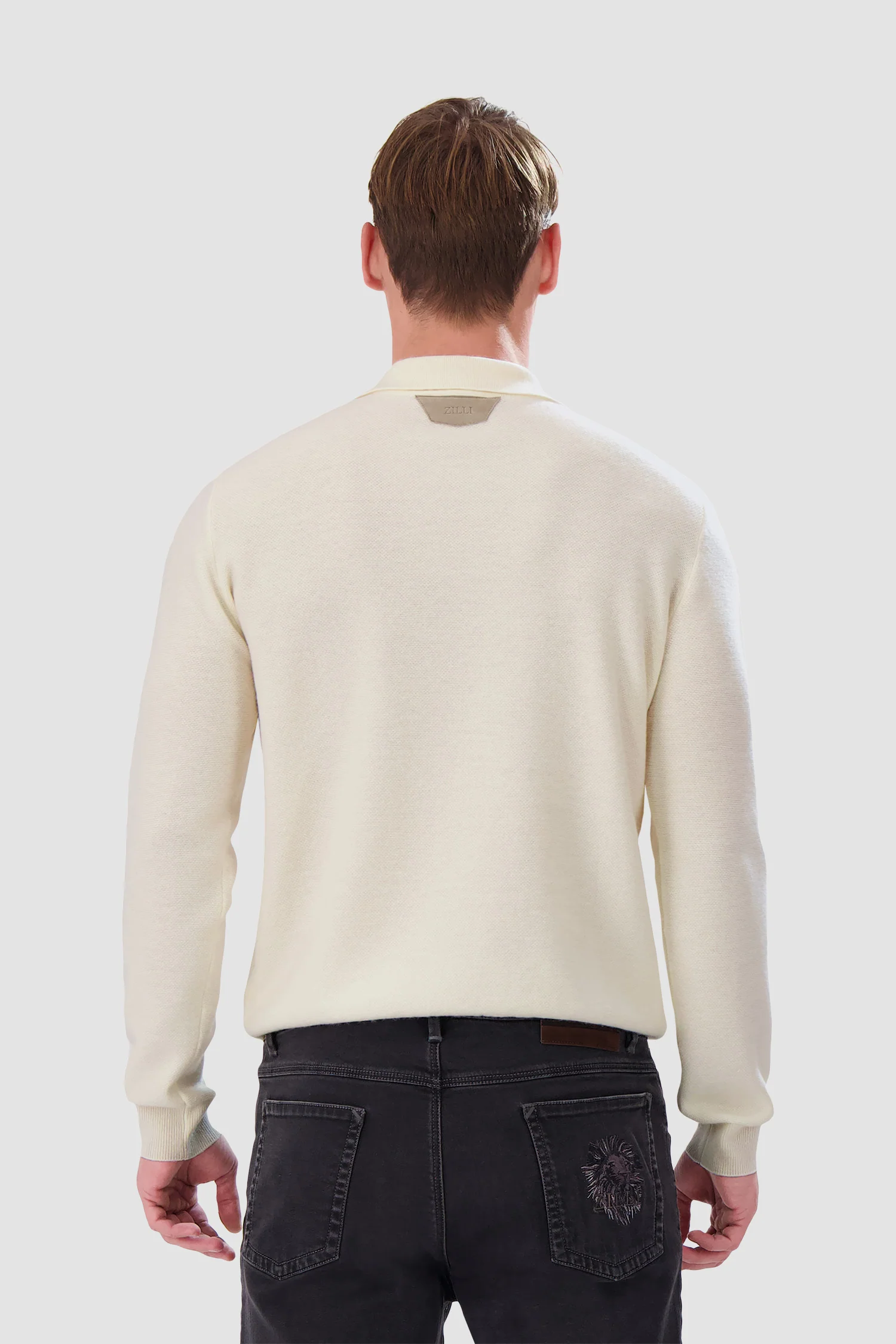 Zilli White Buttoned Sweater - Image 6