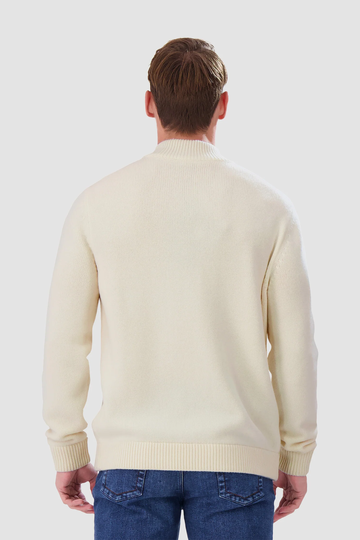 Zilli White Full Zip Sweater - Image 5