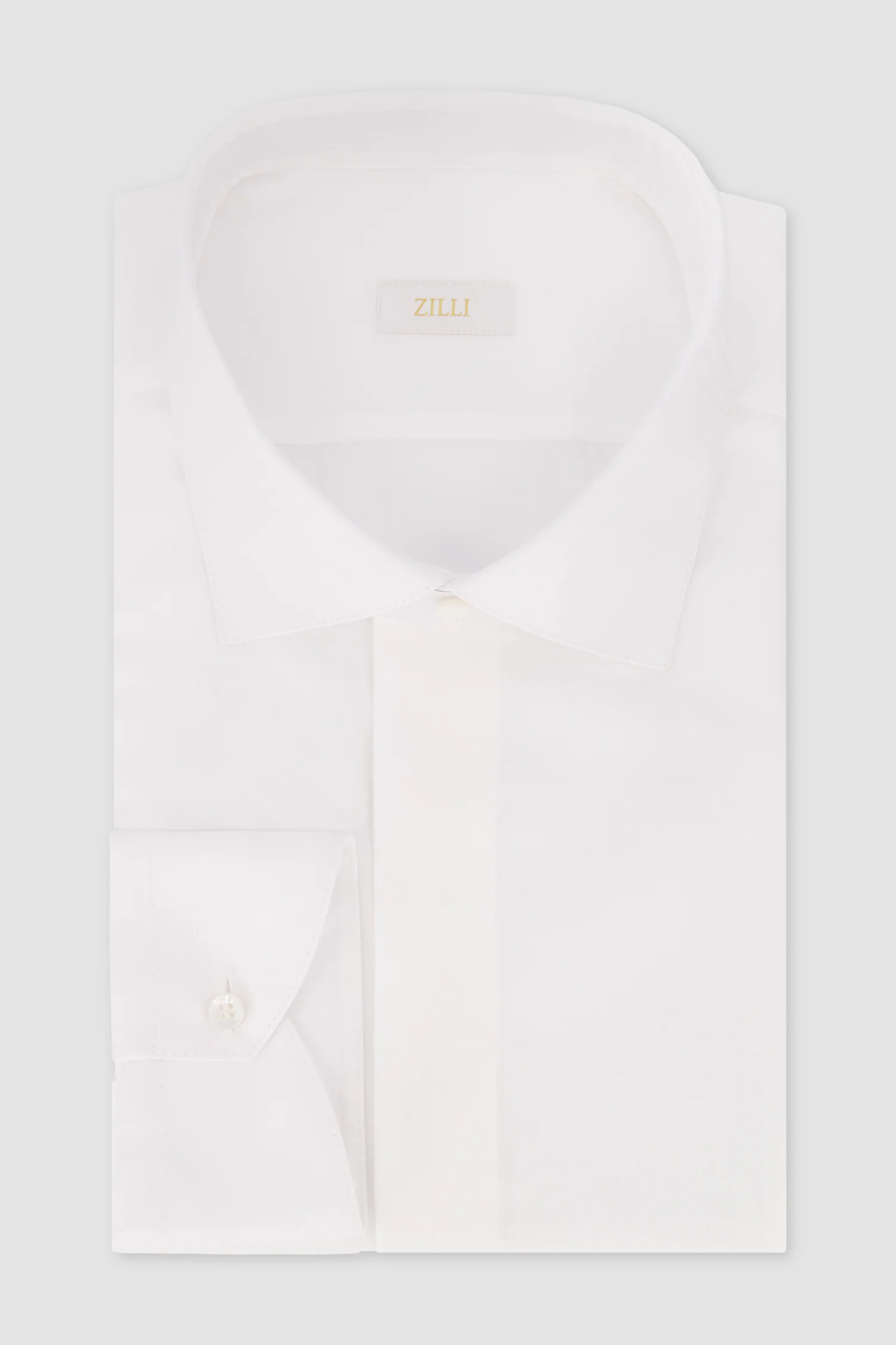 Zilli White Cotton Shirt