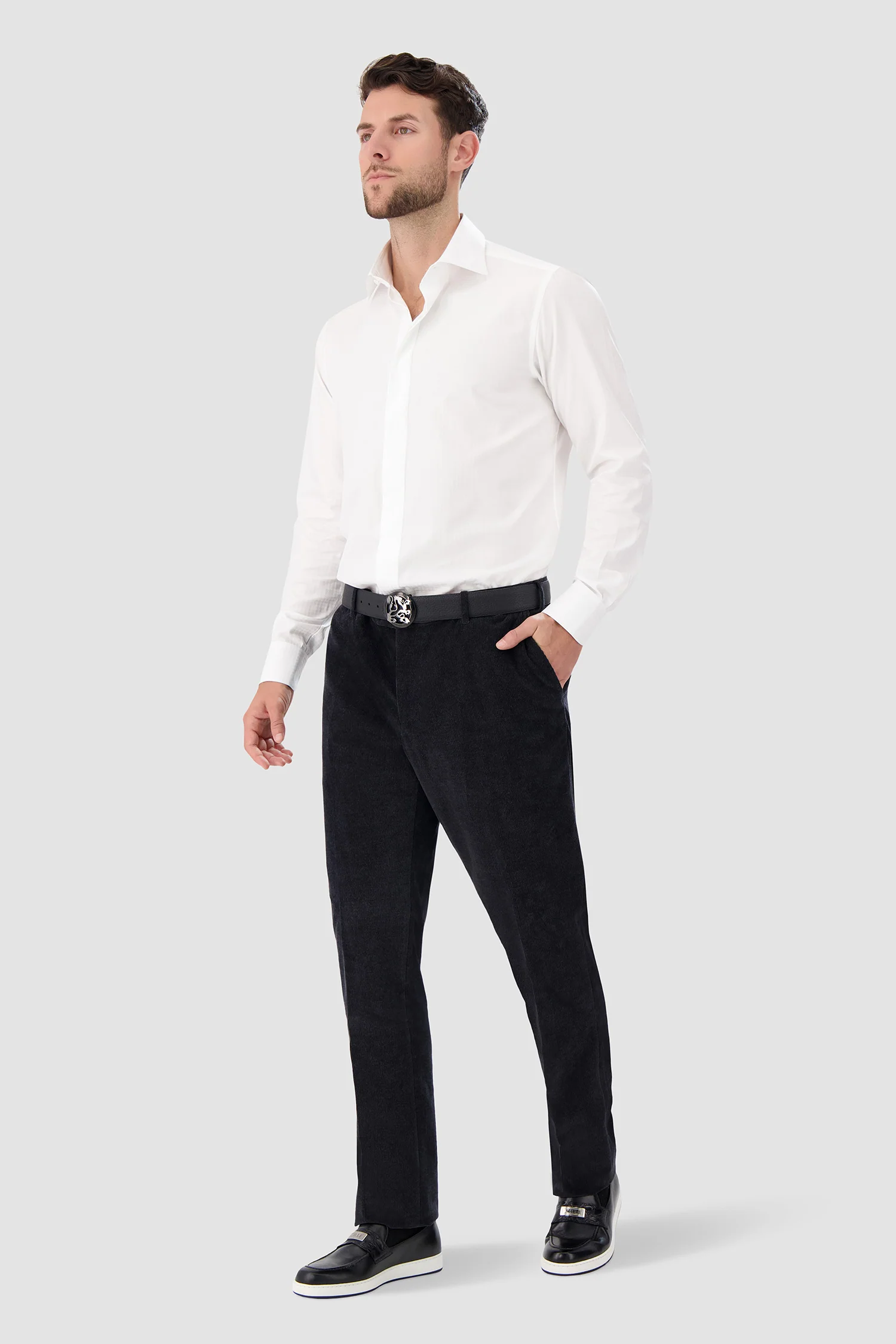 Zilli White Cotton Shirt - Image 4
